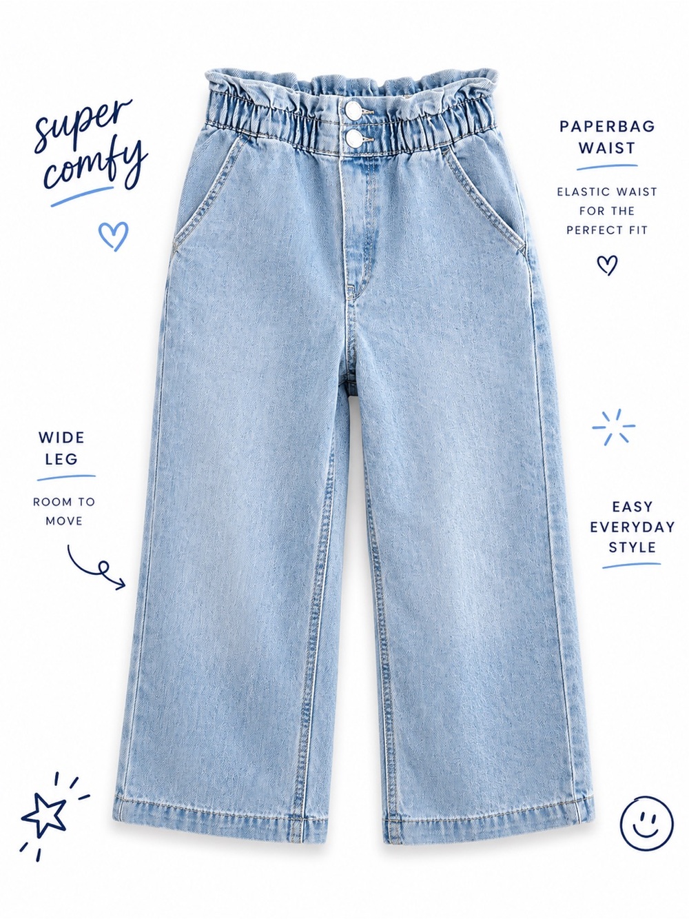 Paperbag Waist Jeans